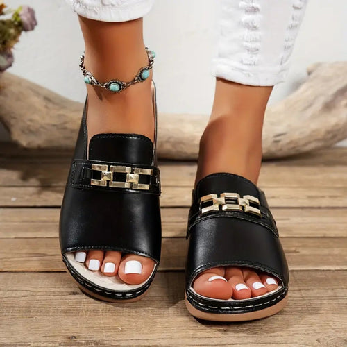 Comfy Buckle Sandals