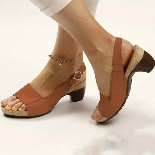 😍Last Day 49% OFF😍-Womens Comfortable Elegant Low Chunky Heel Shoes