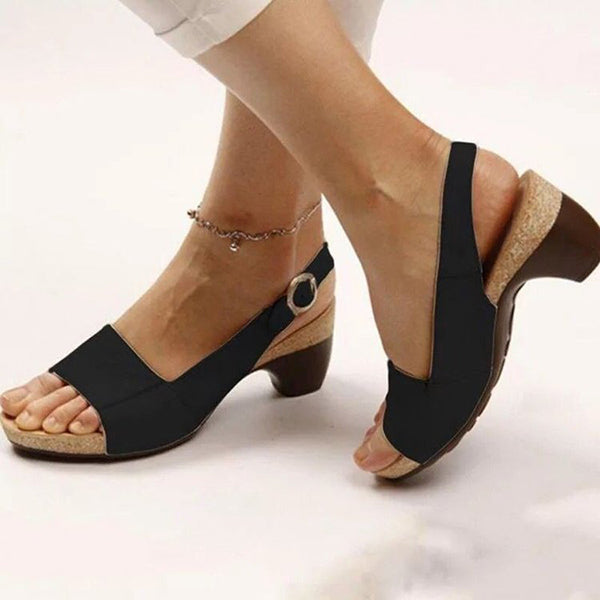 😍Last Day 49% OFF😍-Womens Comfortable Elegant Low Chunky Heel Shoes